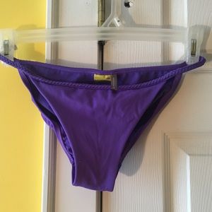 Purple Bikini Bottoms